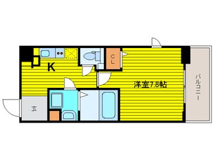 アジリア天満橋の物件間取画像